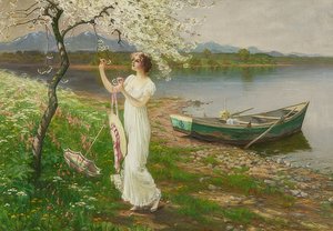 Im Frühling von Hermann Koch