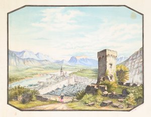 Rattenberg, Tirol von Hermann Stieffel