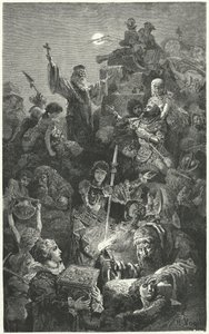 Belagerung der venezianischen Stadt Nikosia durch die Osmanen, 1570 von Hermann Vogel