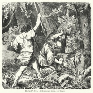 Der Tod Siegfrieds von Hermann Vogel