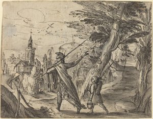 Abraham und Isaak von Hermann Weyer