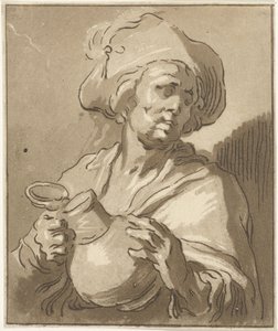Mann mit Krug von Hermanus Fock