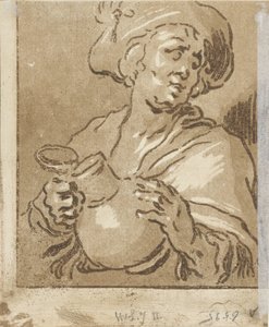 Mann mit Krug