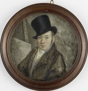 Selbstporträt von Hermanus Fock