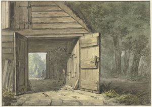 Stall des Gasthauses der Gelehrte Mann in Bennebroek