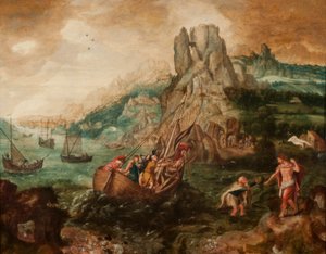 Das letzte Erscheinen Christi vor seinen Jüngern (Öl auf Leinwand)