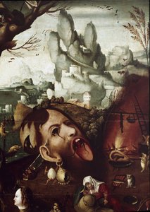 Die Versuchung des heiligen Antonius (Detail)