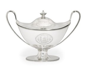 George III Suppenterrine und Deckel, 1787