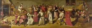Kampf zwischen Karneval und Fastenzeit, ca. 1600-20