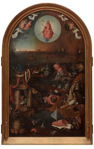 Zentrales Panel des Jüngsten Gerichts von Hieronymus Bosch