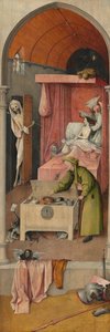 Der Tod und der Geizhals von Hieronymus Bosch