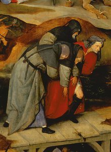 Detail aus der Versuchung des heiligen Antonius, ca. 1500 von Hieronymus Bosch