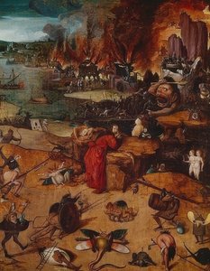 Die Versuchung des Heiligen Antonius von Hieronymus Bosch