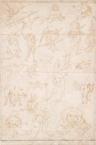 Groteske Studien, ca. 1500-1520