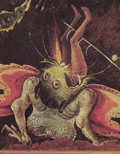 Das Jüngste Gericht (Detail) von Hieronymus Bosch