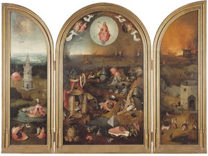 Das Jüngste Gericht, ca. 1490-1510 von Hieronymus Bosch