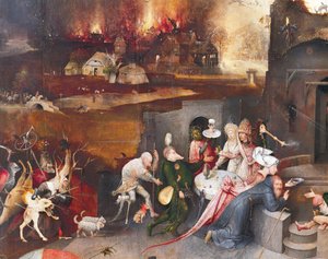Triptychon der Versuchung des heiligen Antonius (Mittelteil)