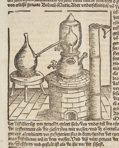 Das Buch zu Distillieren von Hieronymus Brunschwig