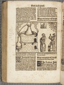 Das Buch zu Distillieren von Hieronymus Brunschwig