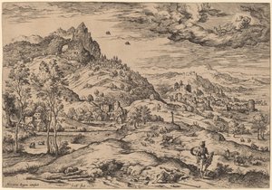 Merkur mit dem Kopf des Argus in der Hand von Hieronymus Cock