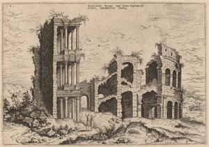 Das Septizonium und das Kolosseum