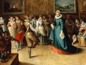 Tanzgesellschaft von Hieronymus II Francken