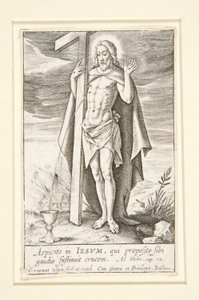 Christus als Erlöser von Hieronymus Wierix