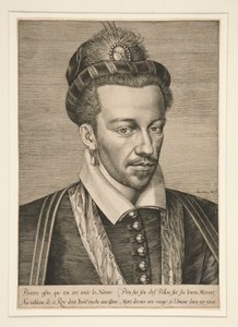 Porträt von Heinrich III von Hieronymus Wierix