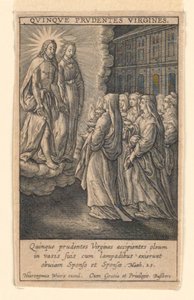 Die fünf klugen Jungfrauen, aus der Serie „Speculum Virginitatis“