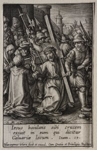 Die Passion: Christus trägt das Kreuz