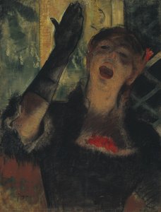 Café Sängerin von Hilaire Germain Edgar Degas