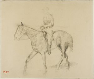 Pferd und Reiter von Hilaire Germain Edgar Degas