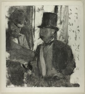 Die zwei Kenner von Hilaire Germain Edgar Degas
