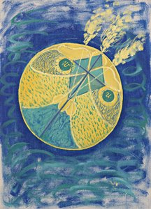 Gruppe I, Nr. 7. Urchaos, 1906-1907 von Hilma af Klint