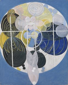Die großen Figurenmalereien, Nr. 5, Gruppe III, Der Schlüssel zu allen bisherigen Werken, Die WURose-Serie, 1907 von Hilma af Klint