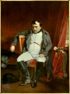 Porträt von Napoleon I. in Fontainebleau am 31.03.1814