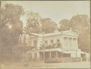 Brunnen der Venus von Francisque-Joseph Duret und das Café des Ambassadeurs