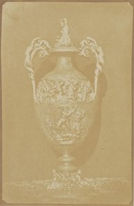 Verzierter Vase mit Griffen von Hippolyte Bayard