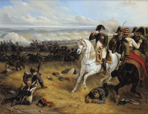 Napoleon in der Schlacht von Wagram, 1841