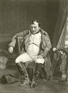 Abdankung, Napoleon in Fontainebleau