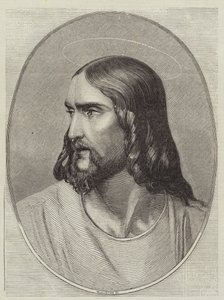 Kopf des Erlösers von Hippolyte Delaroche
