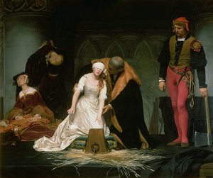 Die Hinrichtung von Lady Jane Grey, 1833