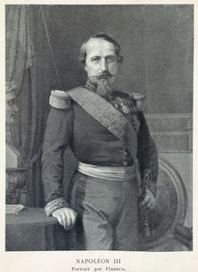 Porträt von Kaiser Napoleon III von Hippolyte Flandrin