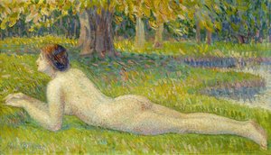 Liegende Frau von Hippolyte Petitjean