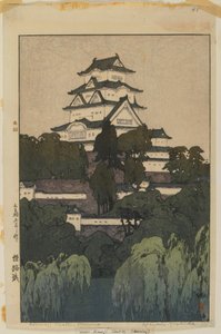 Hameji-Schloss - Morgen, Taisho-Ära von Hiroshi Yoshida