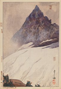Yarigatake A (Holzschnitt auf Papier)