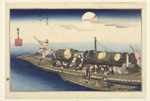 Der Yodo-Fluss von Hiroshige (I) , Utagawa