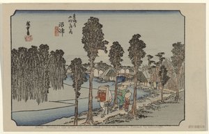 Namazu von Hiroshige (I) , Utagawa