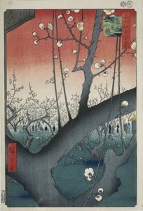 Der Pflaumengarten am Kameido-Schrein