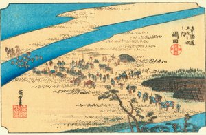 Shimada von Hiroshige